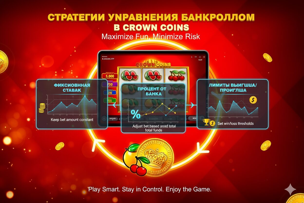 Crown Coins ойын автоматындағы банкролды басқару стратегиялары
