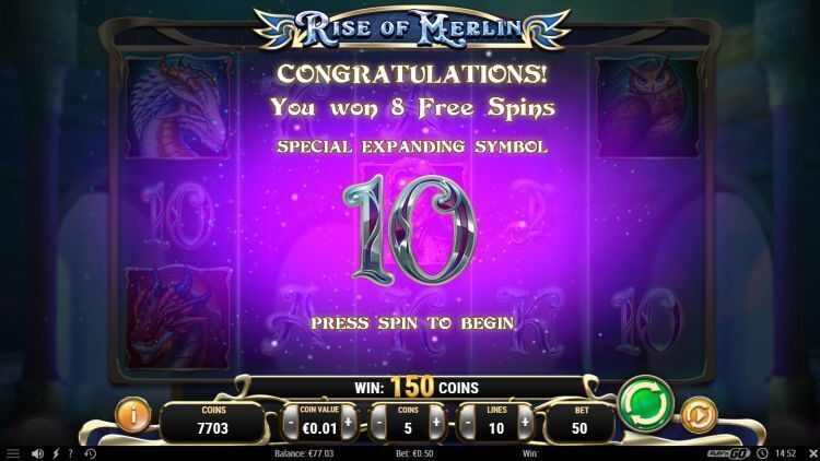 Rise of Merlin слотының статистикасы мен RTP көрсеткіштері
